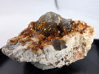 Quarz mit Granat (Spessartin) 0,015 kg +/- 4x2x2 cm