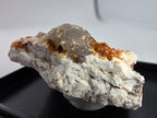 Quarz mit Granat (Spessartin) 0,015 kg +/- 4x2x2 cm