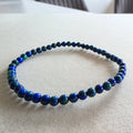 Azurit-Malachit Kugelarmband 4 mm