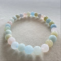 Beryll Kugelarmband 6 mm
