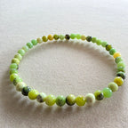 Chrysopras Lemon Kugelarmband in verschiedenen Größen