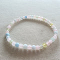 Morganit Kugelarmband 4 mm