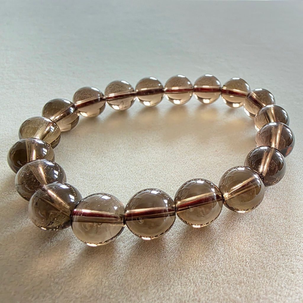 Rauchquarz Kugelarmband in verschiedenen Größen