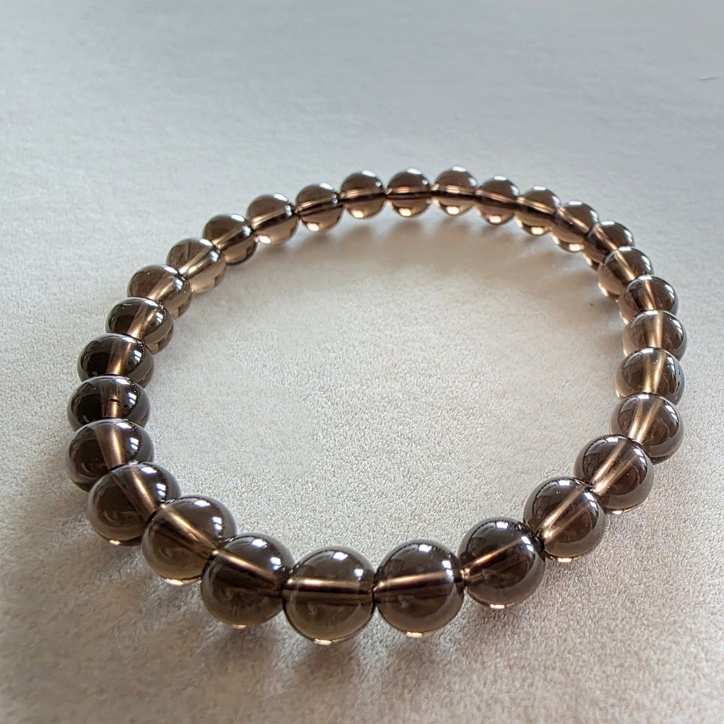 Rauchquarz Kugelarmband in verschiedenen Größen