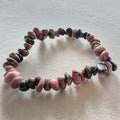 Rhodonit Splitterarmband
