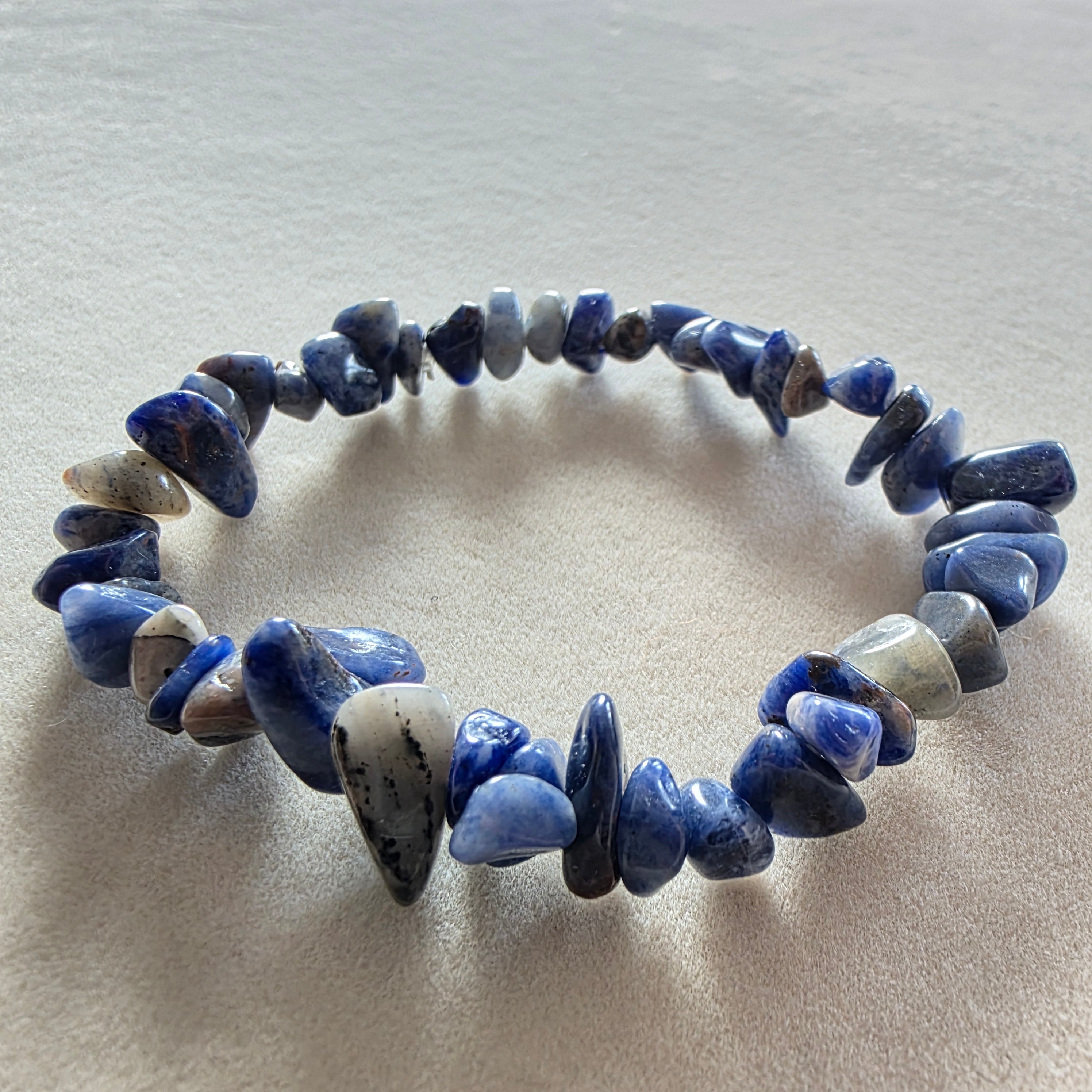 Sodalith Splitterarmband