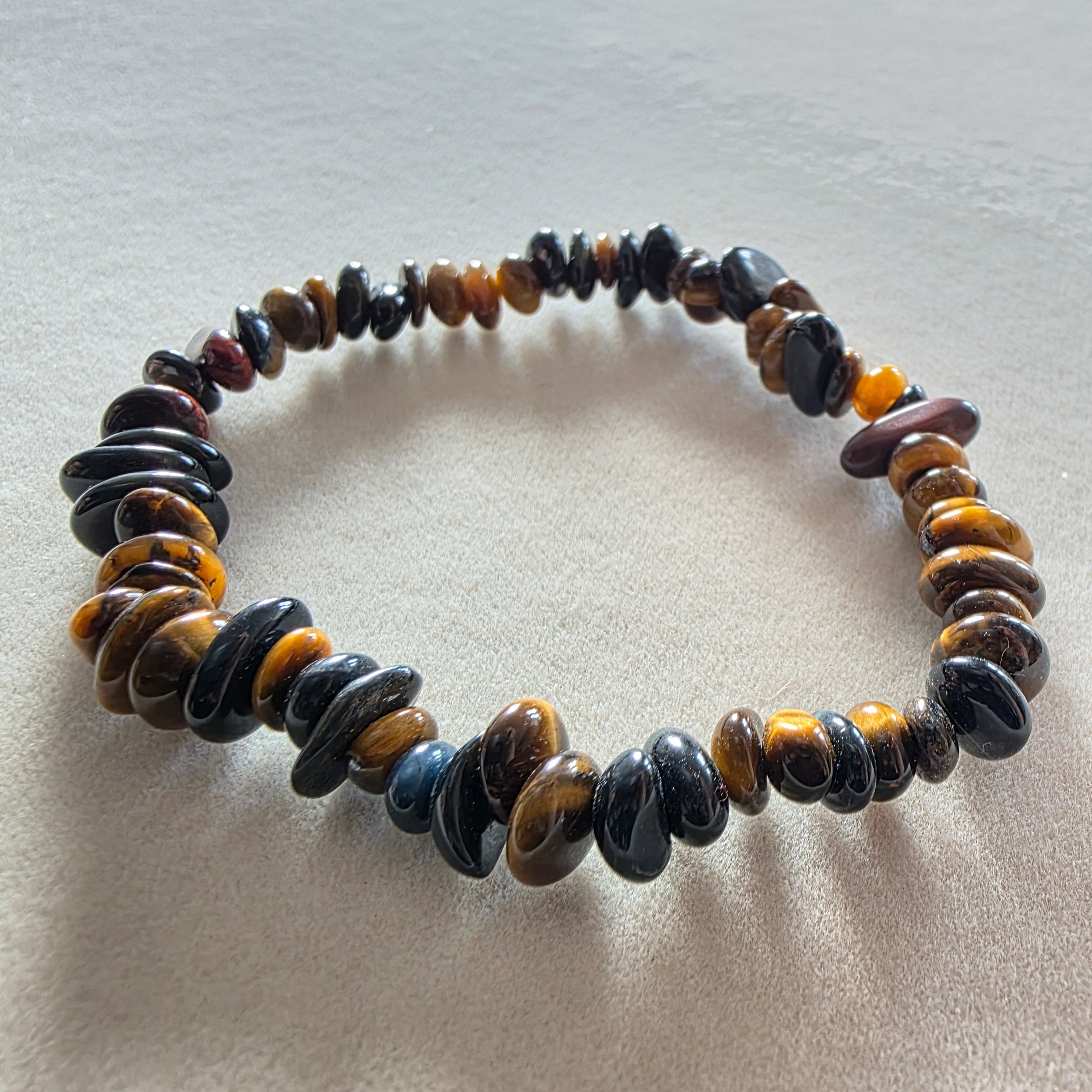 Tigerauge Splitterarmband